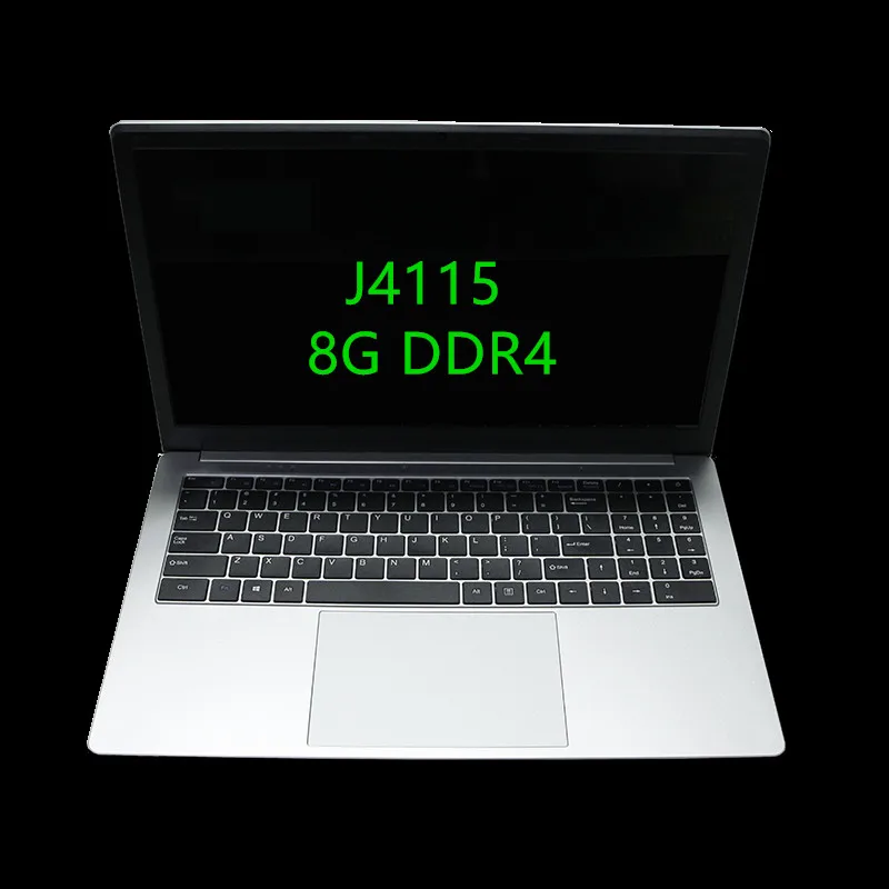 

Intel Celeron J4115 15.6-inch IPS Screen All Metal Shell Office Notebook 8GB RAM 128GB/256GB/512GB/1T SSD with type C laptop 15