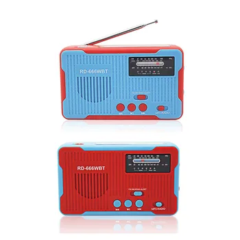 

Multifunctional Radio Solar Crank Dynamo Radio AM/FM/NOAA Weather Radio with LED Flashlight Emergency Phone Charger