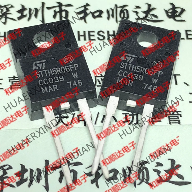 20 шт./лот STTH5R06FP TO-220F-2 600V 5A