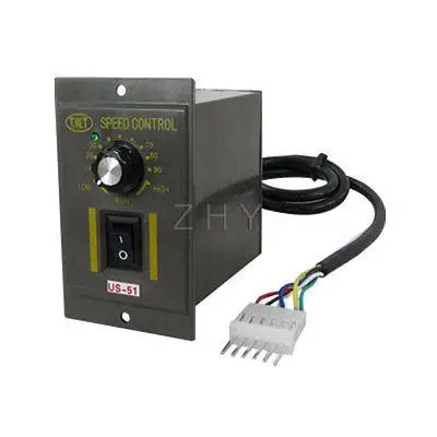 

US-51 6W AC 110V 6 Pins Connector Motor Speed Controllor
