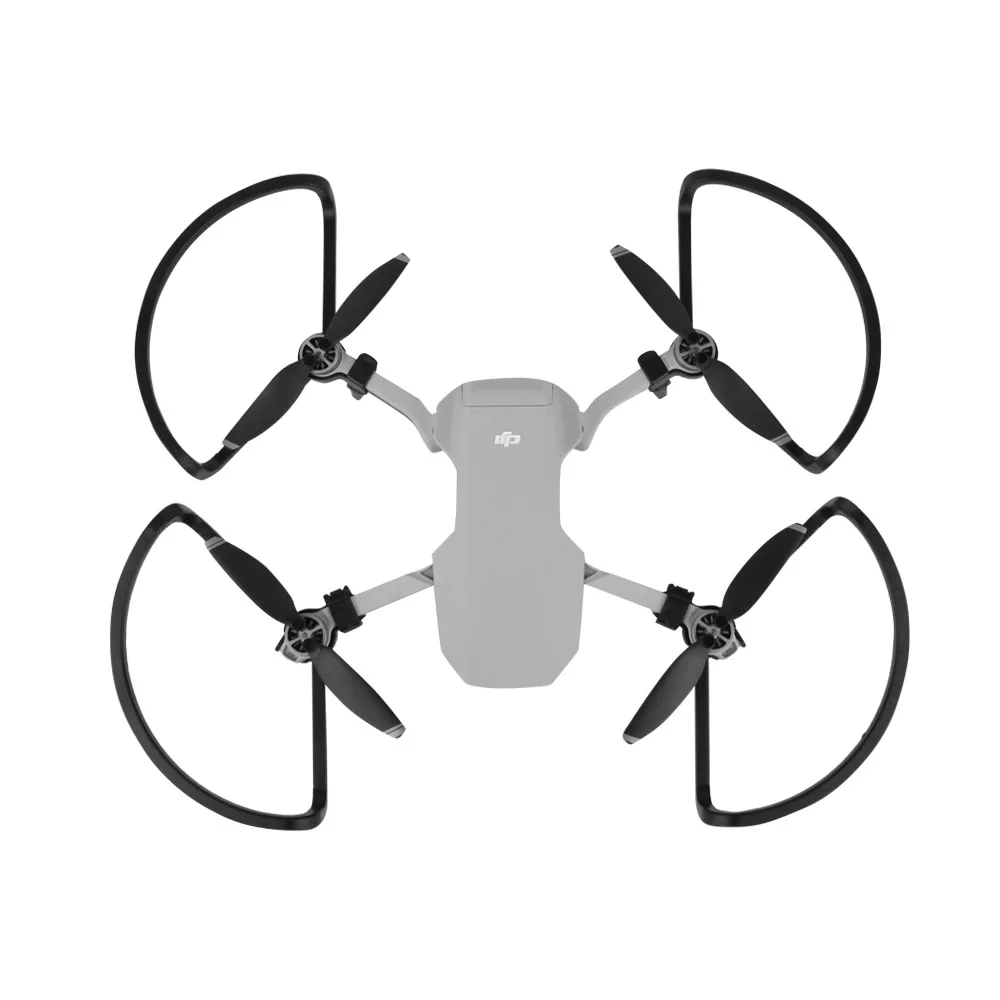 Buy 4PCS Quick Release Propeller Guard for DJI Mavic Mini Drone Protector Cover Ring Props Landing Gear Accessories Black