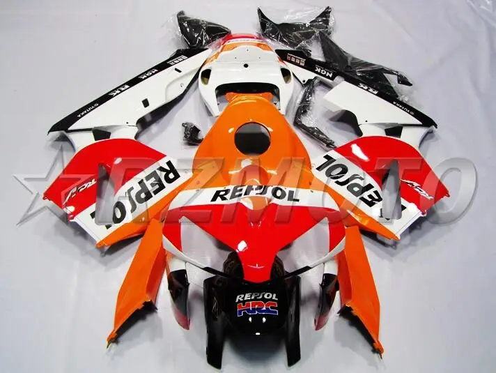 

Top (Injection mold) New ABS Motorcycle Full Fairing Kit Fit For Honda CBR600RR 05 06 F5 2005 2006 Fairings set Repsol HRC