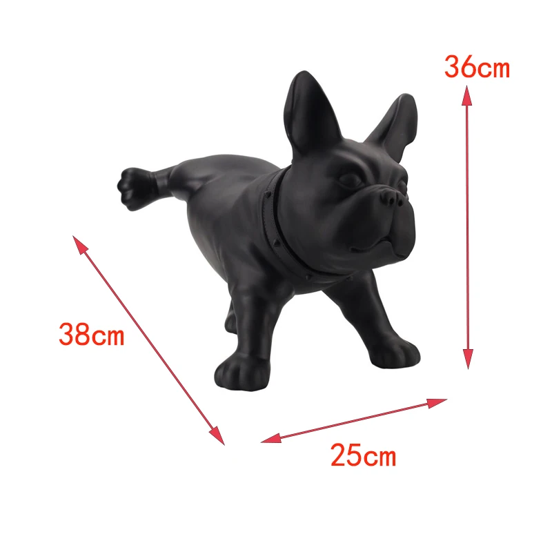 Горячее Милое украшение для дома PE бульдог свадебный подарок украшение креативное моделирование Peeing статуя в форме собаки украшения дома аксессуары