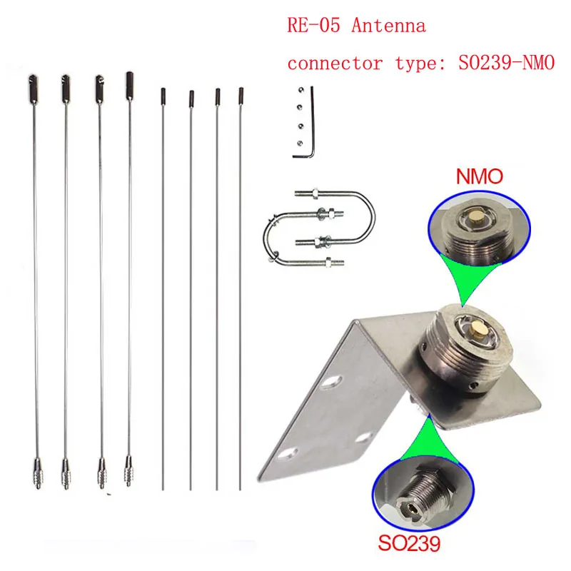 para Rádio Móvel SO239-PL259 NMO Conector Antena Fortalecer Acessórios