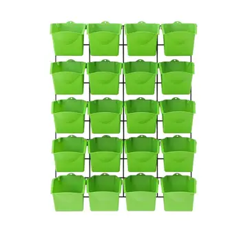 

Modern Hanging Self Watering Flower Pot Stackable Vertical Planter Wall Hanging Flower Planter Durable For Garden Balcony