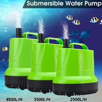 

New 220V 40W/60W/100W 2500/3500/4500L/H Submersible Water Pump Aquarium Fish Tank Fountain Submersible Waterfall Fountain Pump