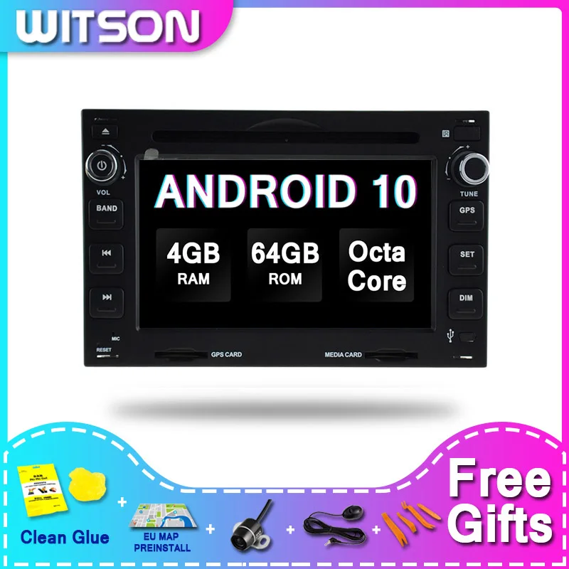 Gps witson, gps para navegação com dvd, android 10.0, para v w 6.2 ", passat b5/golf 4/p olo/bora/j etta/sharan/t5 1999-2005