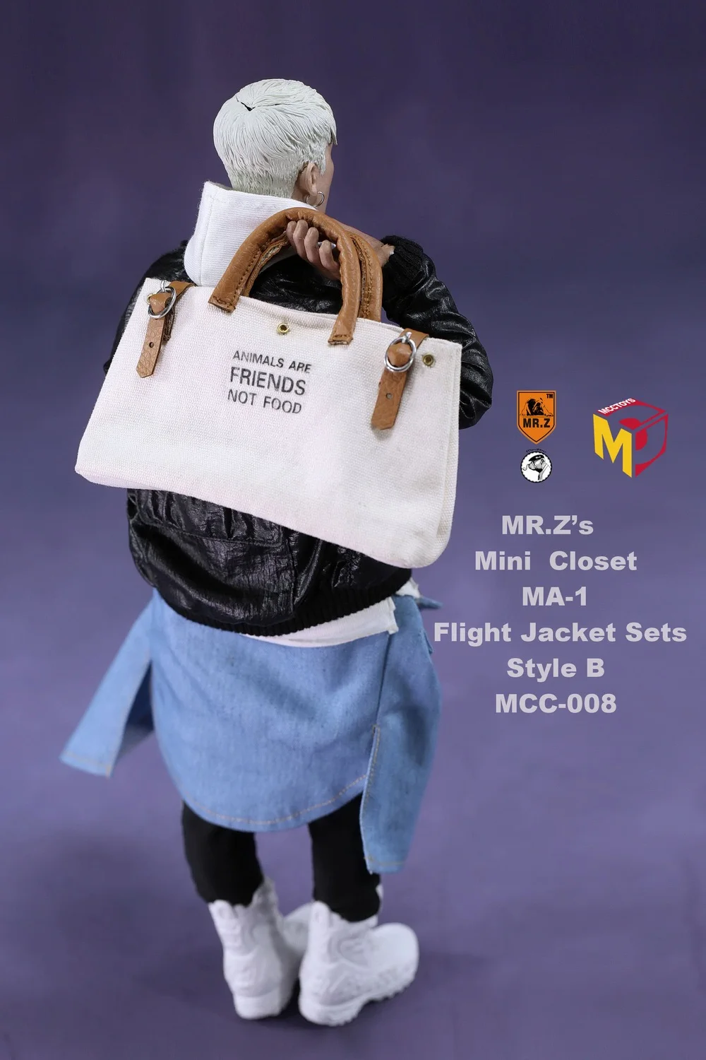 MCCToys Mr. Z 1/6 Мужская мода летная куртка наборы кожаное пальто джинсы ботинки модель для 12 дюймов одежда BIGBANG аксессуар