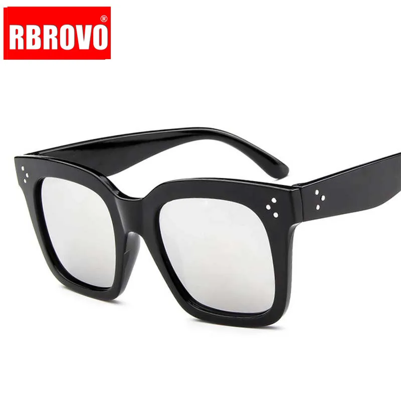 RBROVO модные квадратные солнцезащитные очки женские дизайнерские роскошные мужские/женские солнцезащитные очки Классические винтажные уф400 уличные очки