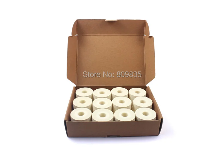 

High quality 24PCS/Lot 36*16MM White color Ink roller for FRD-1000 solid ink coding machine/ink roller Sealing machine