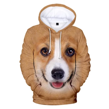 

Men/women Hoodie Sweatshurt Casual Childern Clothes New World Hoodis Cute Kitty Dog Fish Hooded Fashion Clothe 3D Cartoon Animal