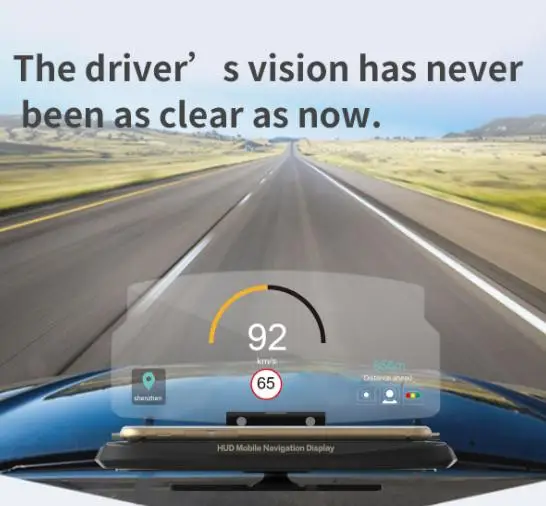20 шт Универсальный Автомобильный HUD Дисплей Мобильный телефон gps навигация HUD кронштейн для смартфона