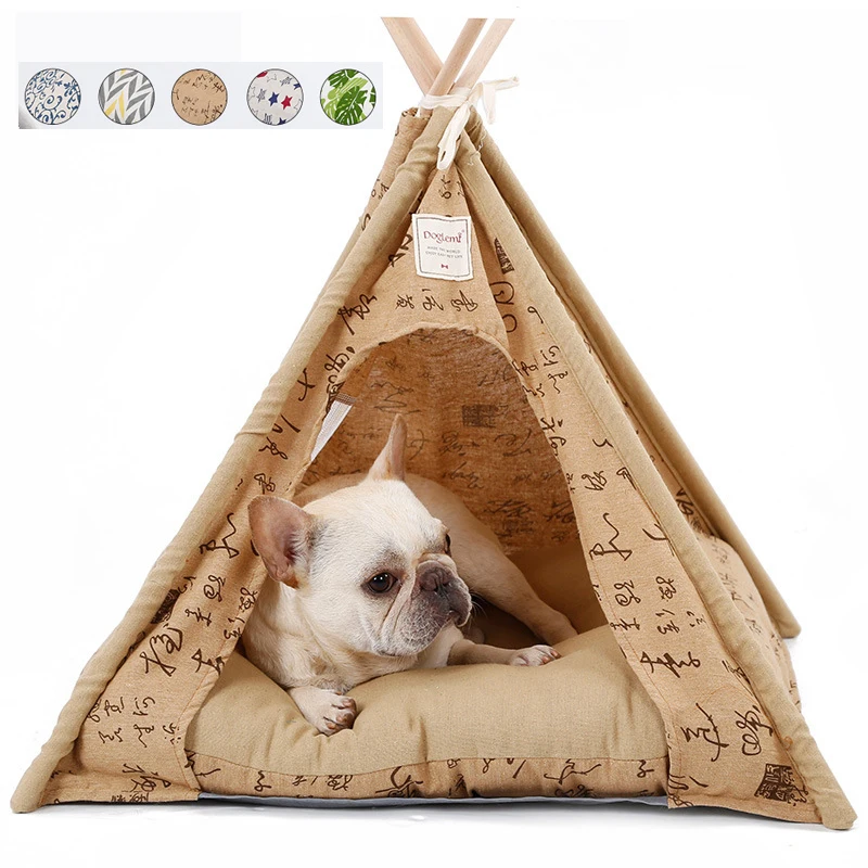 Smartpet 5 типов домик-палатка для собак Складная моющаяся собака лежак для питомца кроватка для домашних животных с подушкой путешествия на открытом воздухе в помещении