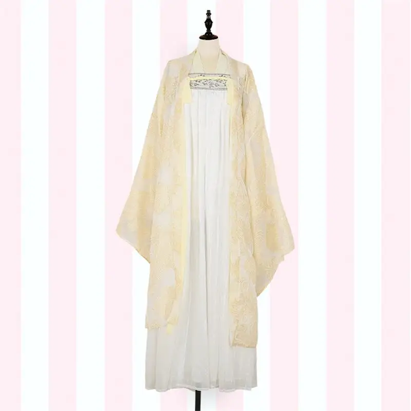 Hanfu платье женский китайский традиционный ханьфу Костюм Древний китайский народный танец костюмы династии Хань принцесса одежда SL1264