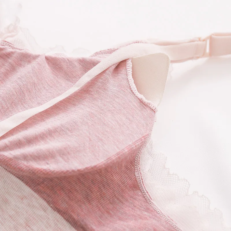 Breastfeeding bra pregnant women underwear maternity nursing bra high quality lace bra 3