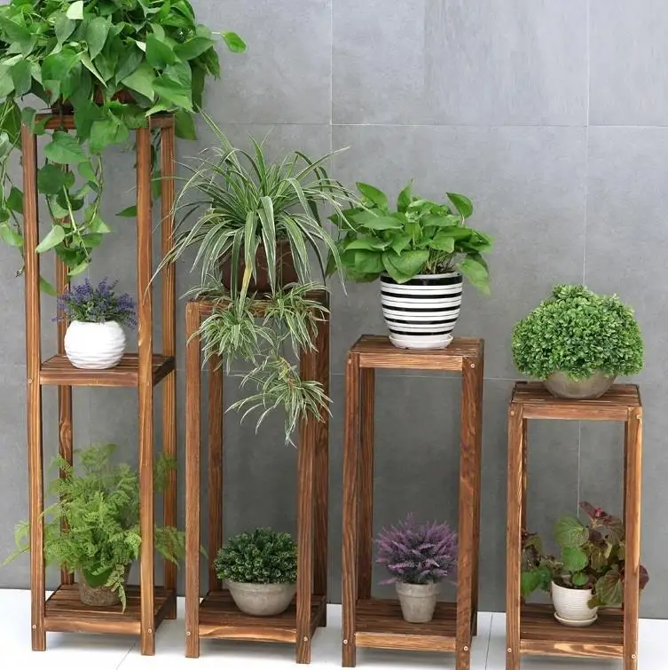 Etagere Планте Крытый Repisa Para Plantas деревянные полки для балкона полки завод стойки Dekoration Stojak Na Kwiaty цветок стенд