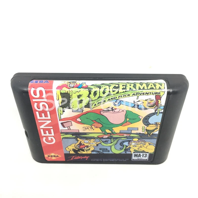 16 бит sega MD Game Boocerman EU/JAP карта для Megadrive Genesis видеоигровая консоль картридж |