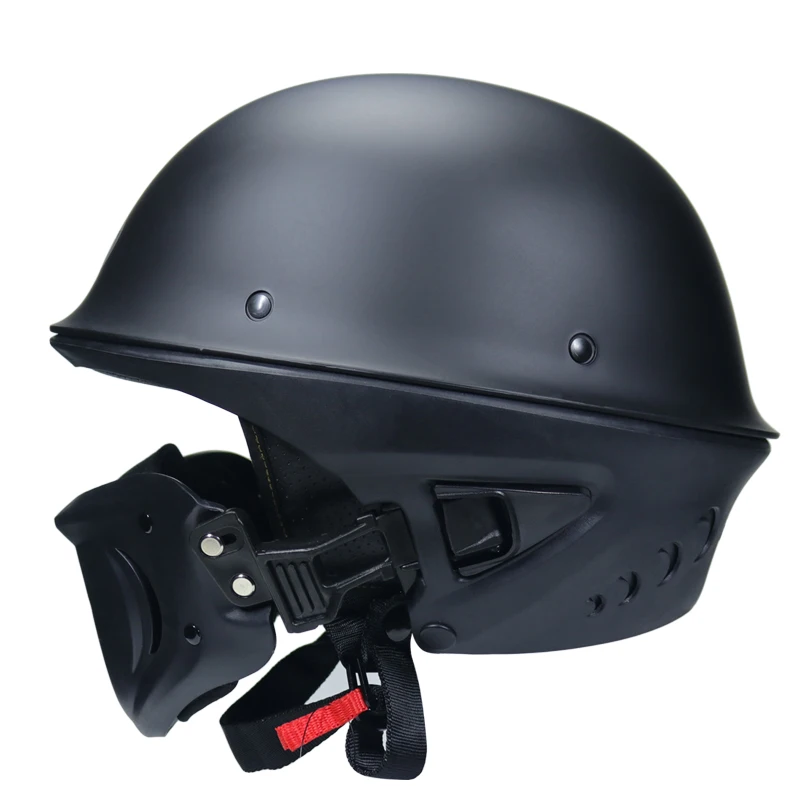Мотоциклетный индивидуальный шлем Zombie Racing дизайн Rogue шлем Ретро мотоциклетный комбинированный шлем DOT утвержден - Цвет: 3