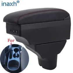 Car Armrest For Hyundai I20 Armrest box 2012 Interior Parts details special Retrofit parts Center Storage box Car Accessories