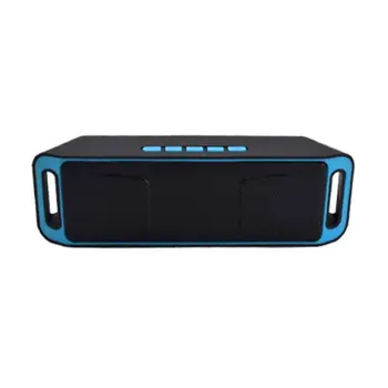 

SC208 Wireless Car Bluetooth Speaker Outdoor Mini Dual Subwoofer Stereo Speaker