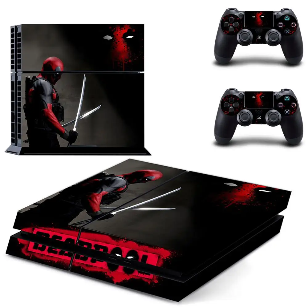 DPTM2590 Виниловая кожа PS4 наклейка с дэдпулом PS 4 Play station 4 sticker s Pegatina для sony playstation 4 консоль и контроллер - Цвет: DPTM2590