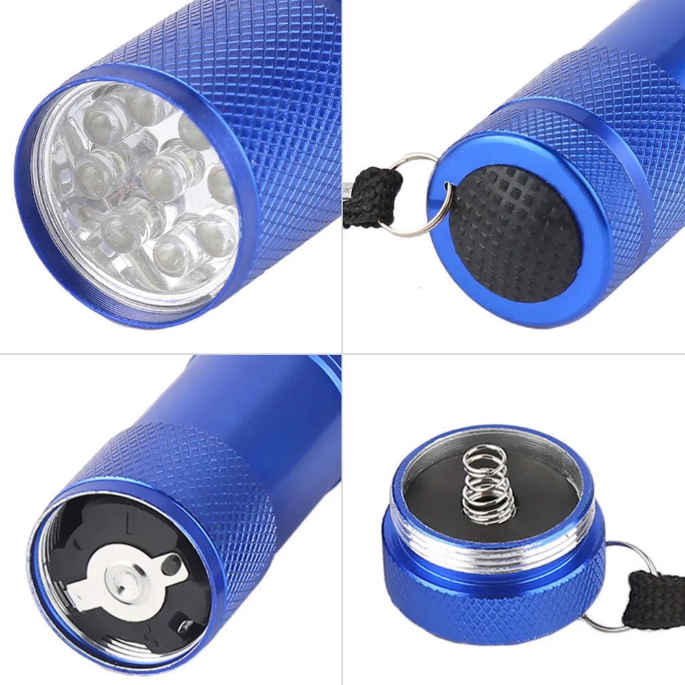 SUNYIMA Светодиодный УФ-фонарик Мини Профессиональный флуоресцентный gent UV 395nm светодиодный фонарь фиолетовый для проверки маркеров