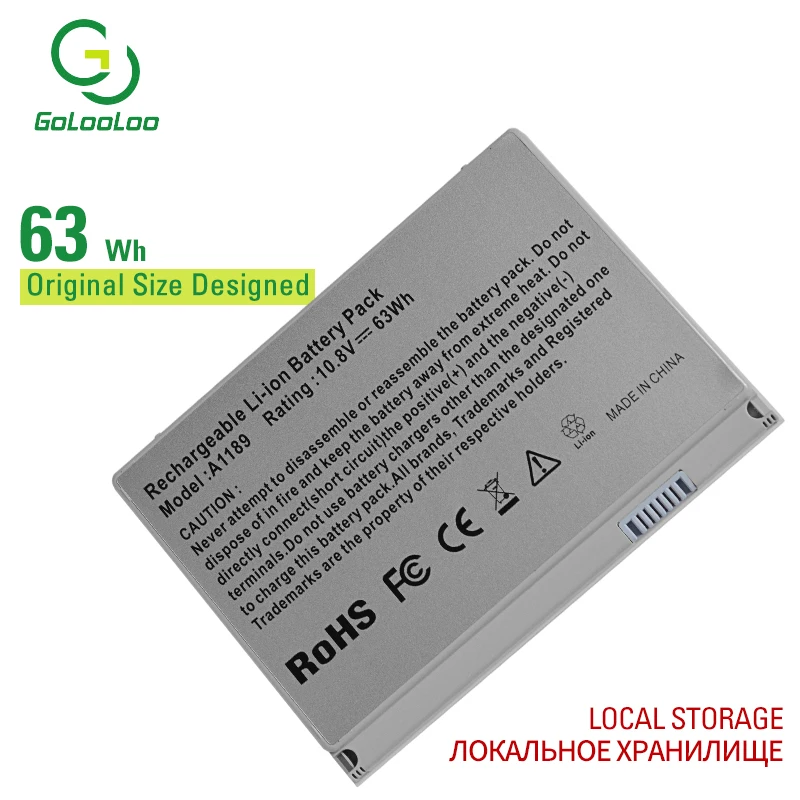Golooloo 10 8v 63wh laptop battery for font b Apple b font font b MacBook b