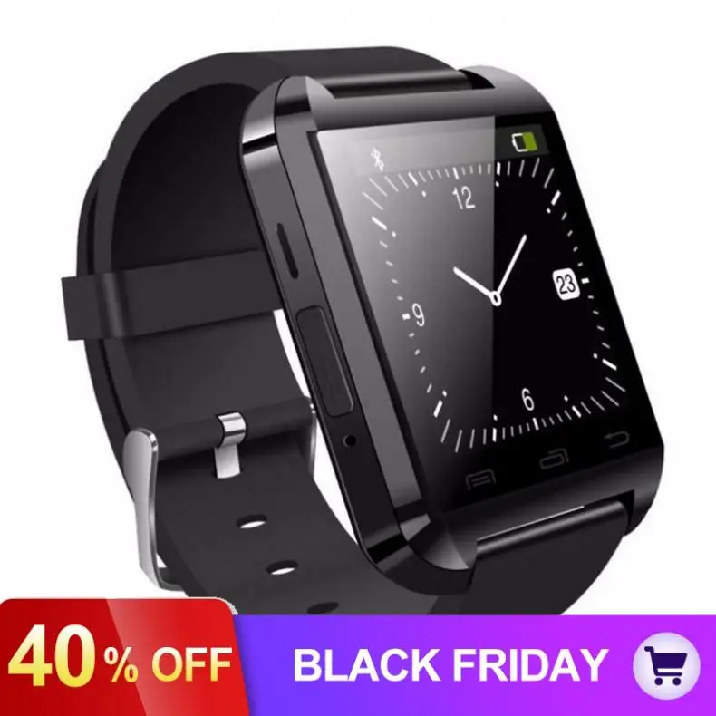 

U8 Wireless Bluetooth Smart Watch Compatible Fit for iPhone / Samsung / HTC / Sony / Lenovo / Huawei / Xiaomi