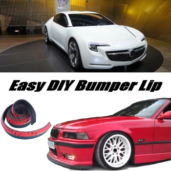 

NOVOVISU Bumper Lip Deflector Lips For Opel Flextreme GT / E Front Spoiler Skirt For Car Tuning View / Body Kit Strip