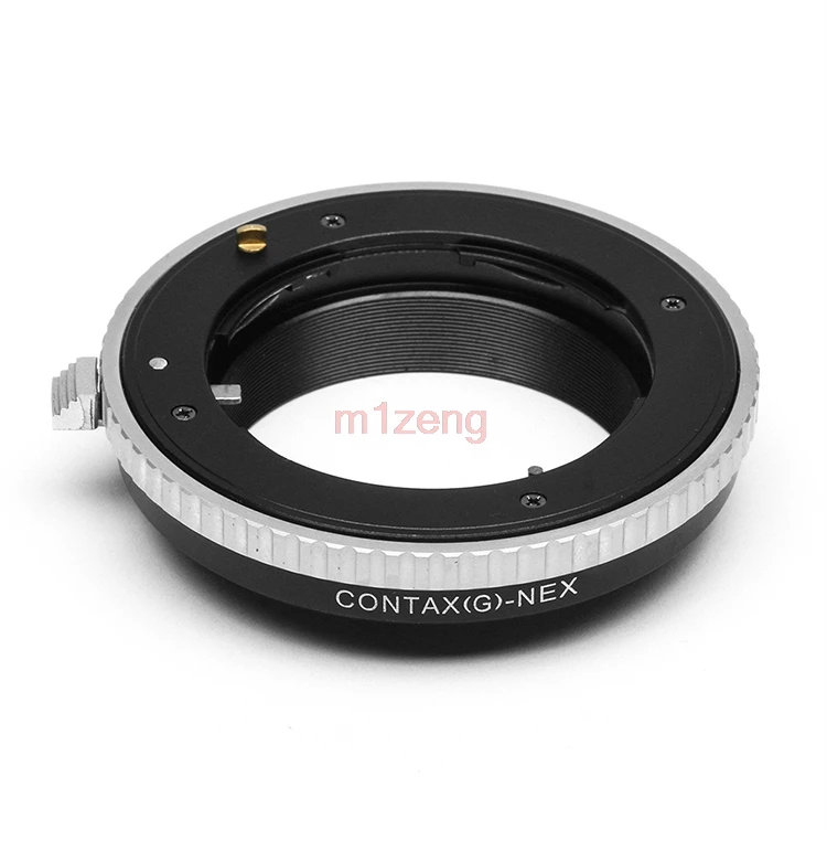 

Переходное кольцо contax(g)-NEX для объектива contax cy g к sony E mount a5100 a6000 a6300 a6500 NEX5N/7/6/5R a7 a9 a7r a7s a7r3 камера