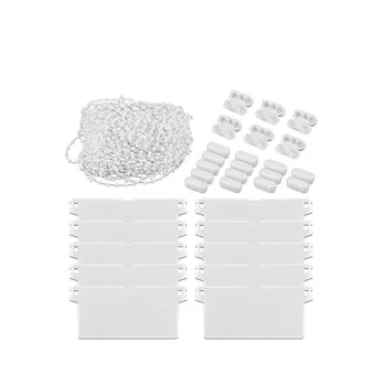 

Plastic Vertical Blinds Curtain Accessories Set Rolling Louver Blinds Parts Curtain Kit Bottom Plate Blind Bead Connector Clips