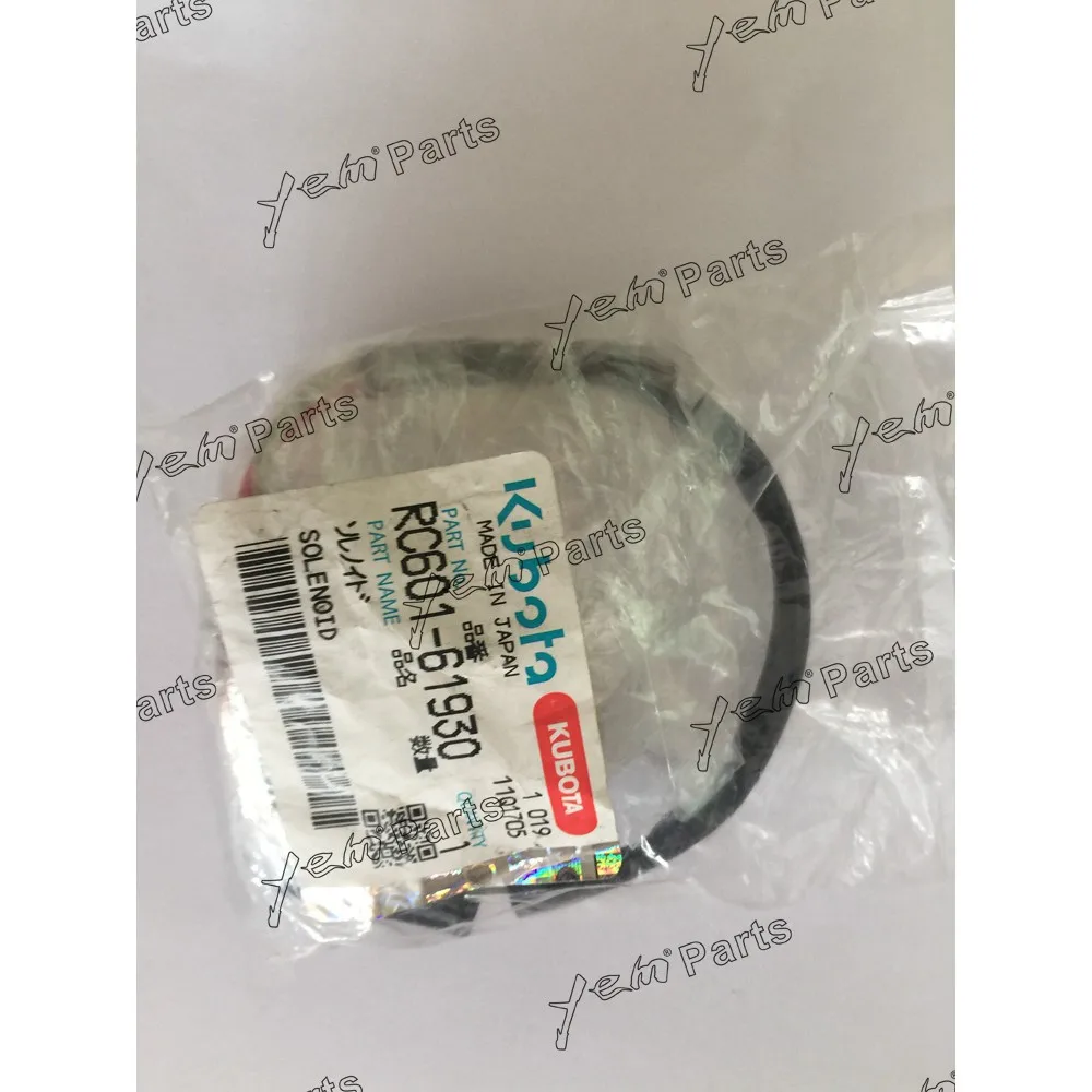 Соленоидный RC601-61930 для kubota U20
