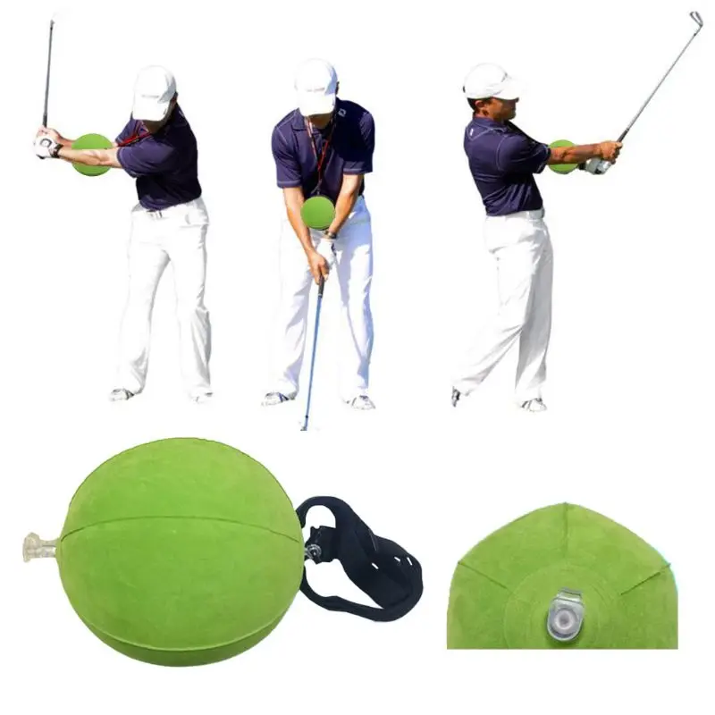 Умный надувной мяч гольф качели помощь обучение помочь улучшить навыки осанки часть E8BF