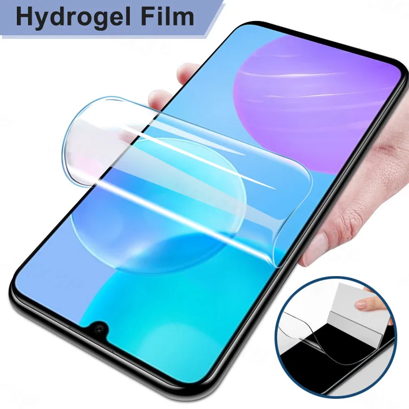 mobile screen guard 2Pcs Hydrogel Film For Huawei Honor 30 20 10 Lite 20E Screen Protector For Honor X10 Pro 20S 30S V30 V20 V10 30i 20i 10i Film phone protector