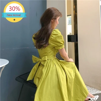 

Women Dress Elegant Women Party Dress Fashion Solid Long Maxi Party Dress For Woman Korean Boho Female Clothing Dropshipping