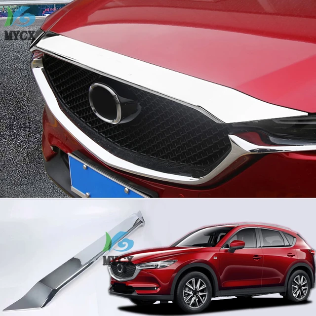 Für Mazda CX-5 CX5 2017 2018 2019 2020 karbon Kühlergrill Grill