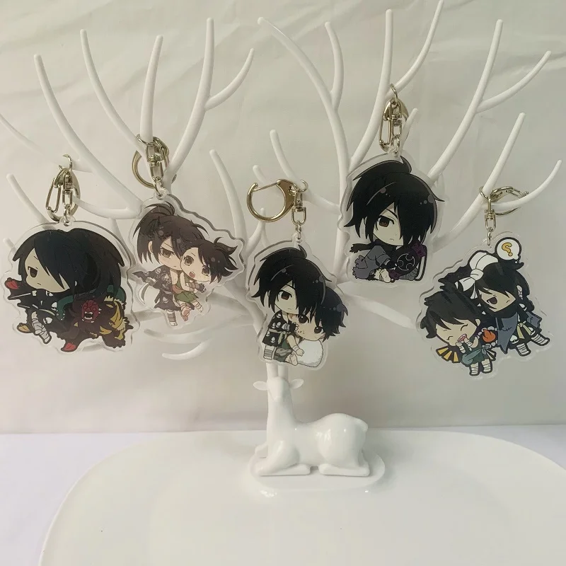 1Pcs New Anime Dororo Hyakkimaru Cosplay Charm Keyring Acrylic Keychain  Phone Pendant