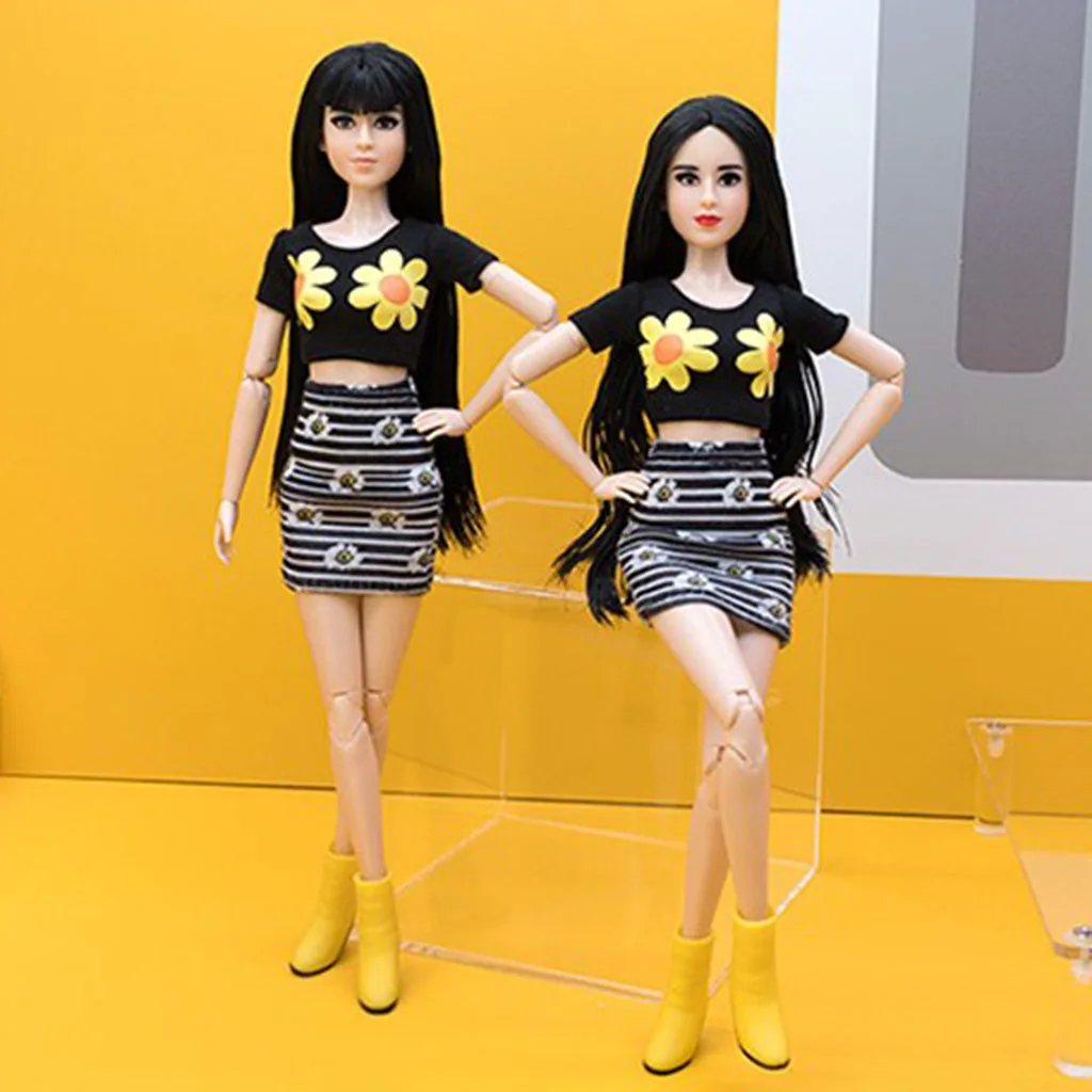 5 Pair Poseable Doll Hand Group For 12inch Girl Doll Replace Body Parts