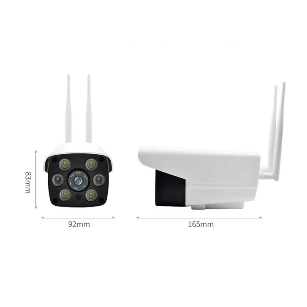1080P HD wi-fi-камера для использования на улице полноцветное ночное видение Обнаружение движения двухстороннее аудио Домашняя безопасность ip-камера IP66 Водонепроницаемая камера