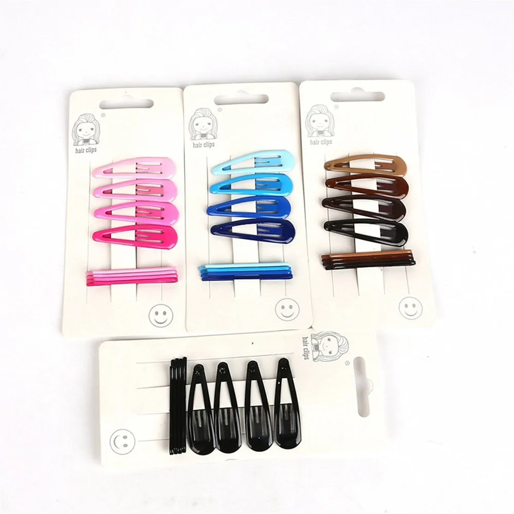 

8Pcs/Pack Rainbow Snap Hair Clips for Women BB Hairpins Barrettes Headbands Hairgrips Simple Hair Clip Styling Accessories