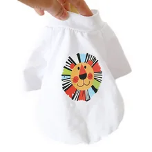 Мультяшный щенок кошка Толстовка мягкая весенняя одежда для домашних животных для маленьких собак Французский бульдог Мопс куртка одежда для домашних животных