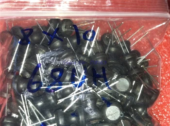

100pcs Unshielded Wirewound DIP Inductor 0810(8*10mm) 2.2uH 3.3uH 4.7uH 10uH 22uH 33uH 47uH 68uH 100uH I-shaped inductance