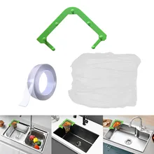 Kitchen Triangle Sink Filter Drainer Rack Strainer Leftovers Trash Sink Mesh Gadget Sets Anti-clogging Drainage Accessories
