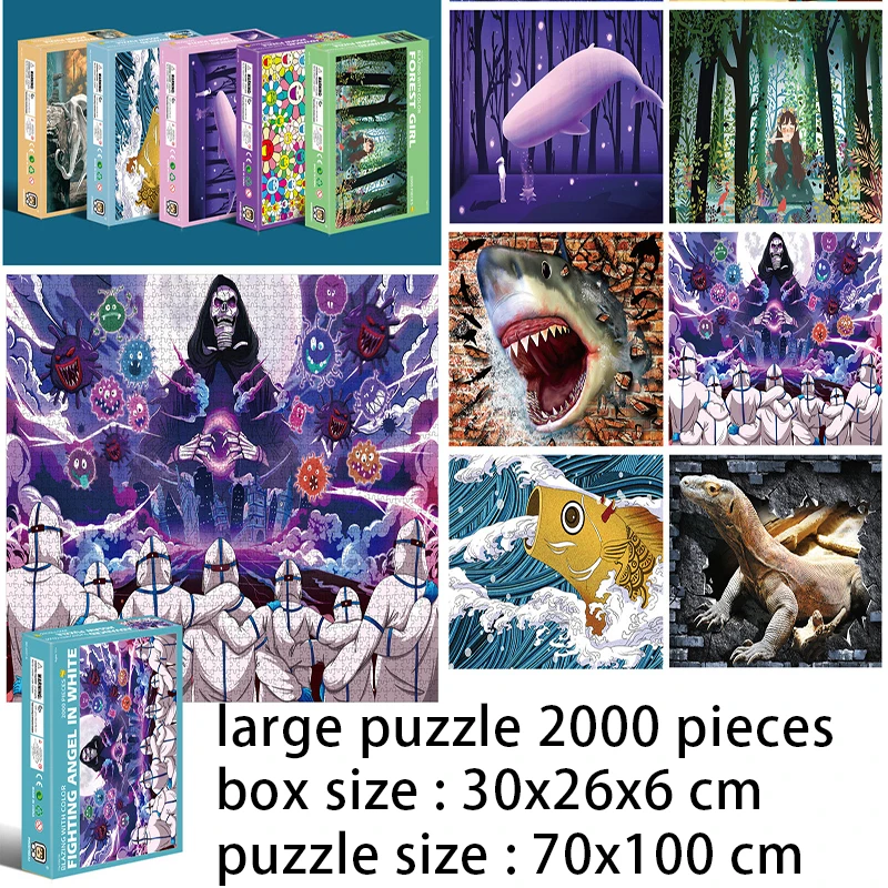 1500-3000 Piece Puzzles