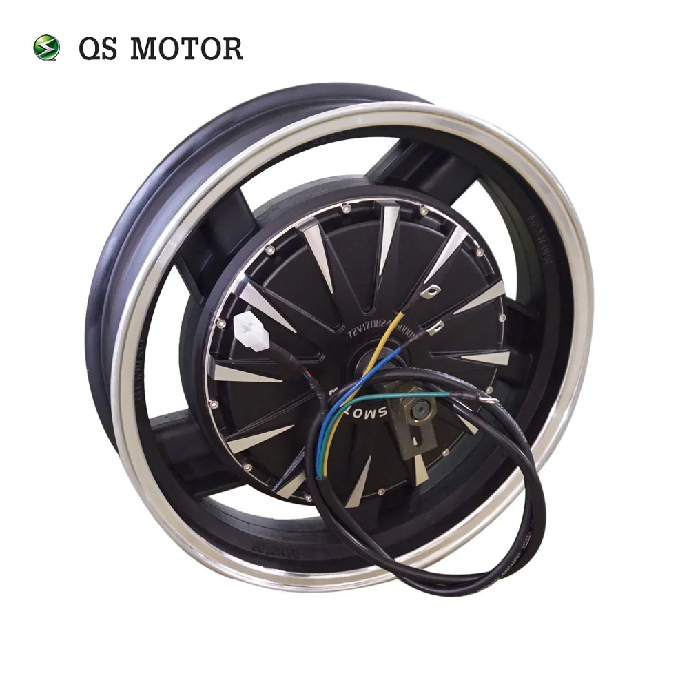 New Design QS Motor 16*3.5inch 48V60KPH 2000W 260 35H V1.12 E-Motorcyle Wheel Hub | Автомобили и мотоциклы
