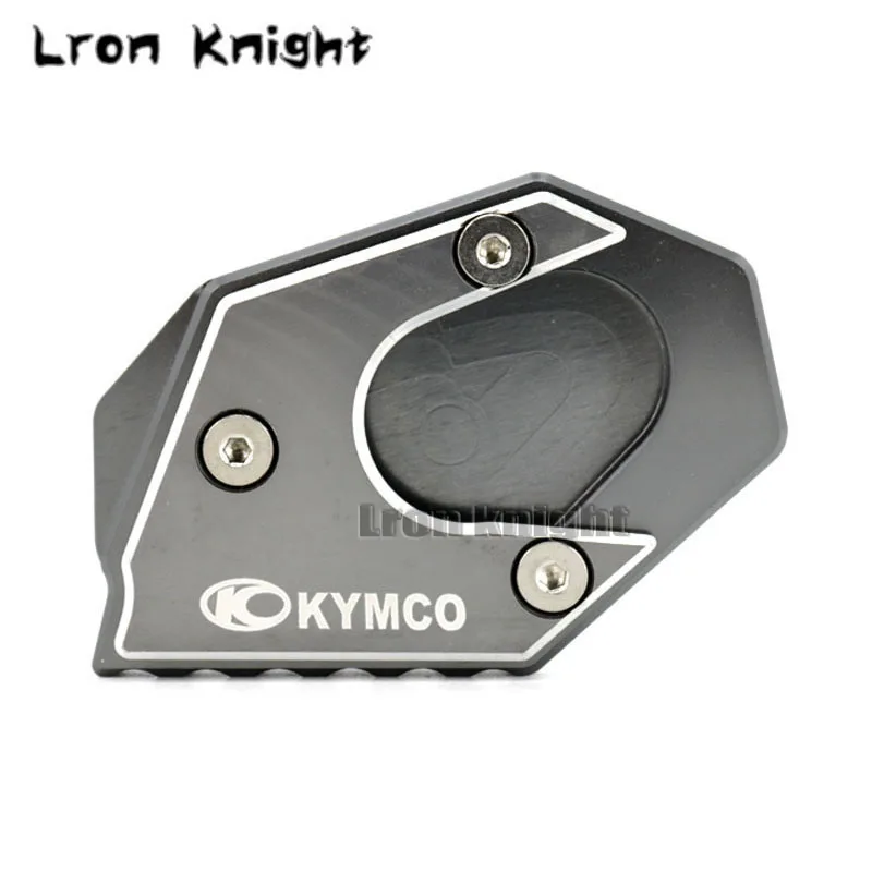 Titanium Для KYMCO Downtown 200i 300i 350i 300 350 Мотоцикл с ЧПУ Алюминий расширение площадку боковой кронштейн боковой Кронштейн Пластины Pad - Цвет: Titanium