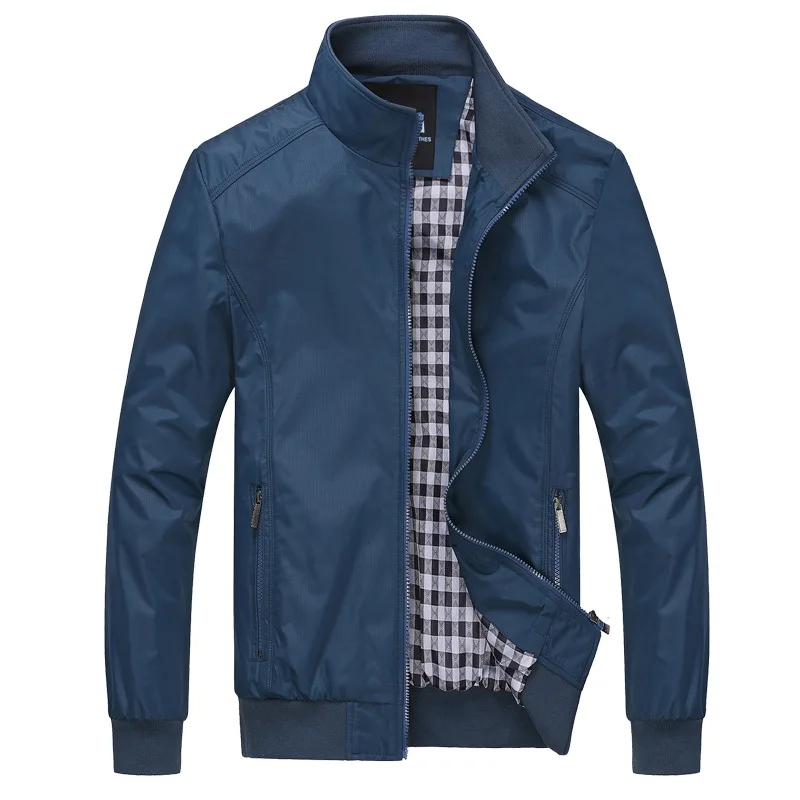 Mens Jackets and Coats Outdoors Bomber Jacket Men's Spring Autumn Motorcycle Outerwear & Windbreakers for Men 2041 | Мужская