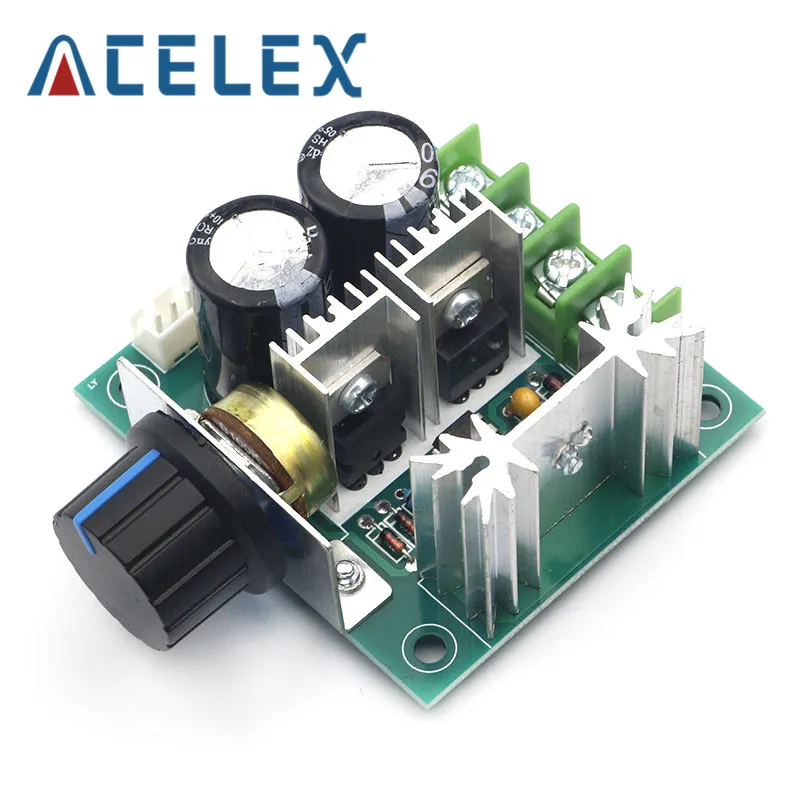 DC 12V-24V 18V 10A PWM DC Motor Speed Controller 775 Drill Motor Speed Regulator