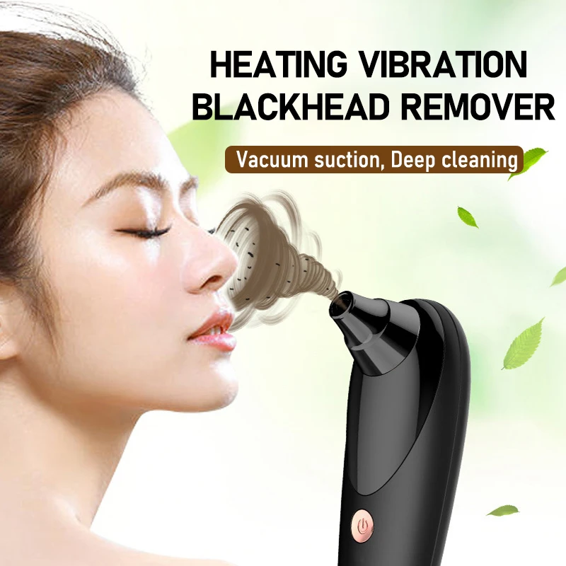 

Blackhead Remover Household Nose T Zone Black Dot Acne Pimple Removal Electric Vacuum Suction Tool LCD Blackhead Pore Cleaner