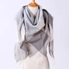 Осенне-зимний женский шарф кашемировый осенний клетчатый шерстяной шарф английский классический плед Теплые шали обертывания#926